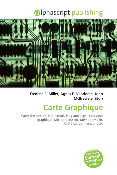 Kniha Carte Graphique Agnes F. Vandome