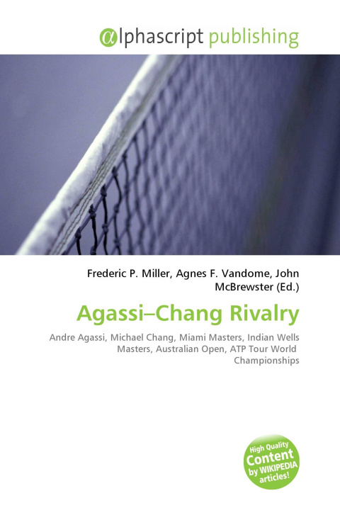 Kniha Agassi-Chang Rivalry Agnes F. Vandome