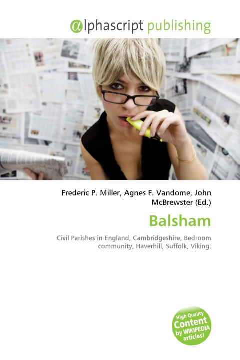 Kniha Balsham Agnes F. Vandome