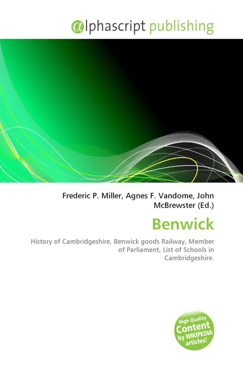 Könyv Benwick Agnes F. Vandome
