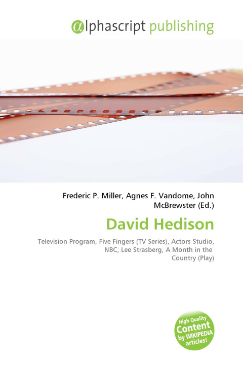 Kniha David Hedison Agnes F. Vandome