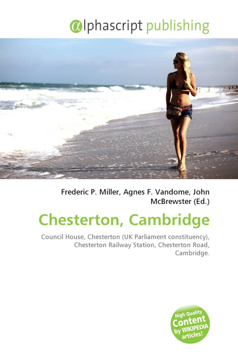 Kniha Chesterton, Cambridge Agnes F. Vandome