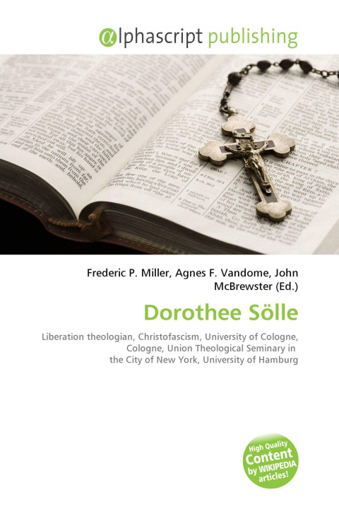 Kniha Dorothee Sölle Agnes F. Vandome