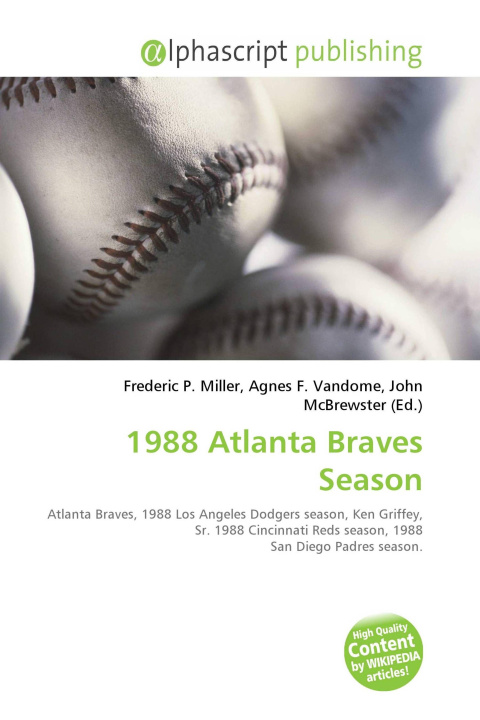 Kniha 1988 Atlanta Braves Season Agnes F. Vandome