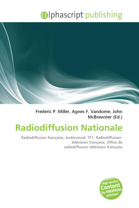 Kniha Radiodiffusion Nationale Agnes F. Vandome