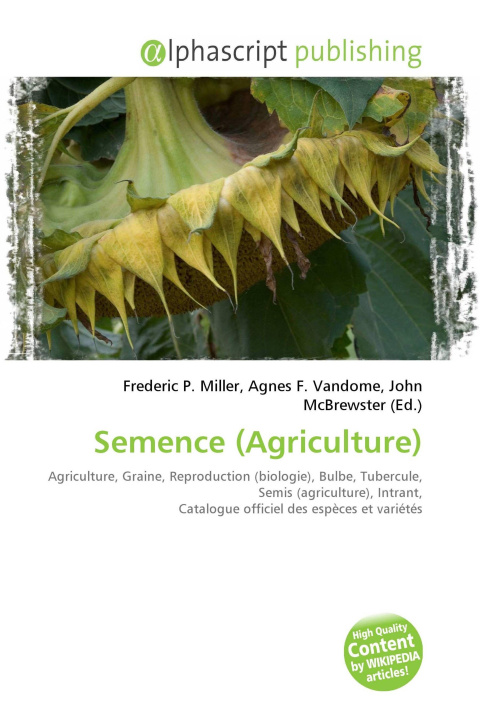 Kniha Semence (Agriculture) Agnes F. Vandome