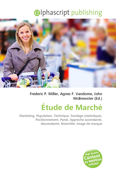 Kniha Étude de Marché Agnes F. Vandome