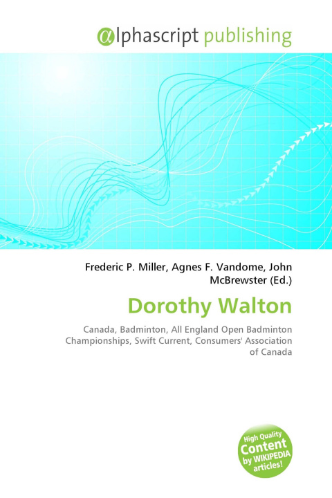 Kniha Dorothy Walton Agnes F. Vandome