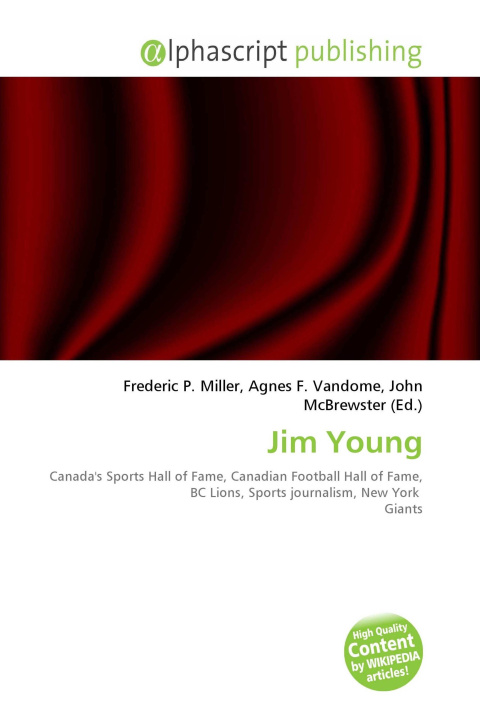 Kniha Jim Young Agnes F. Vandome