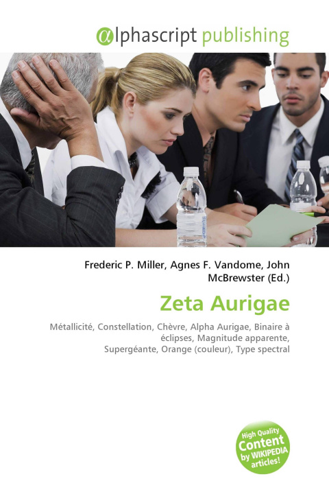 Kniha Zeta Aurigae Agnes F. Vandome