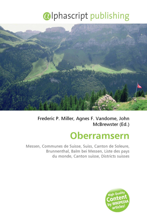 Kniha Oberramsern Agnes F. Vandome