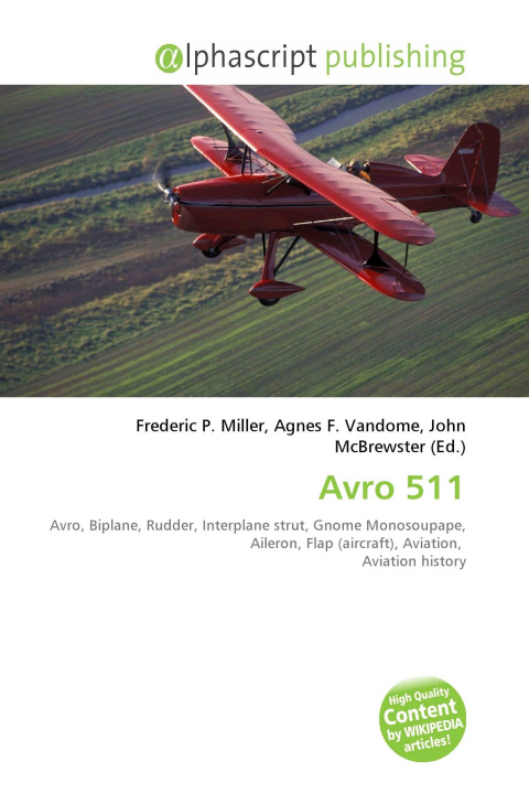 Kniha Avro 511 Agnes F. Vandome