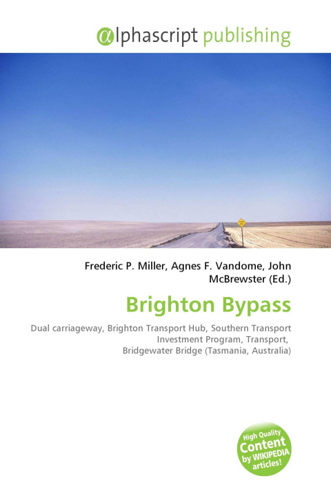 Kniha Brighton Bypass Agnes F. Vandome
