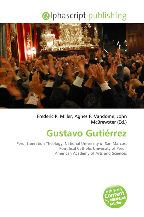 Kniha Gustavo Gutiérrez Agnes F. Vandome
