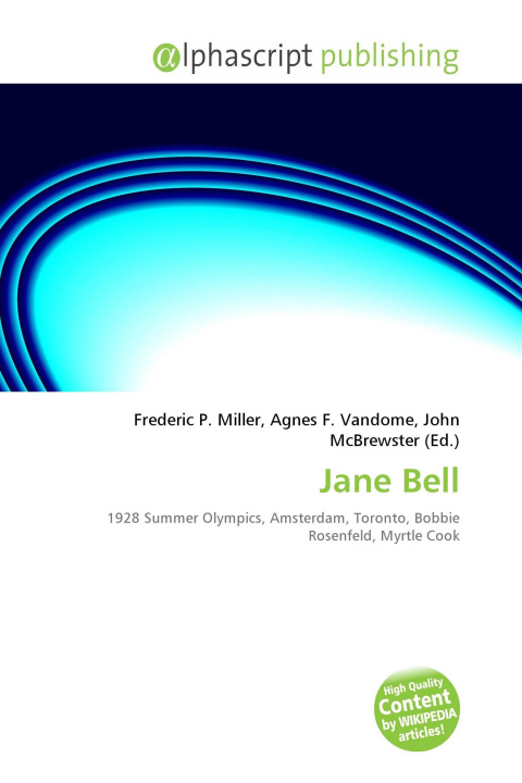 Kniha Jane Bell Agnes F. Vandome