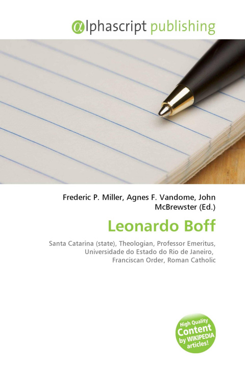 Kniha Leonardo Boff Agnes F. Vandome