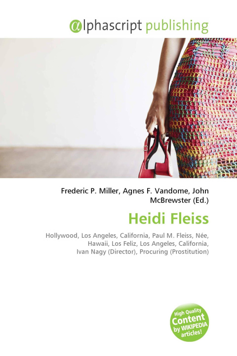 Kniha Heidi Fleiss Agnes F. Vandome