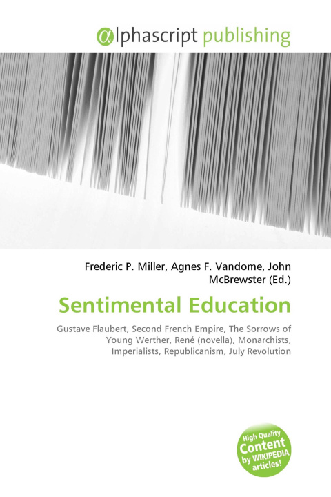 Kniha Sentimental Education Agnes F. Vandome
