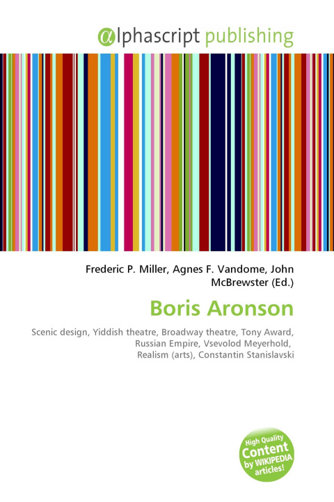 Knjiga Boris Aronson Agnes F. Vandome