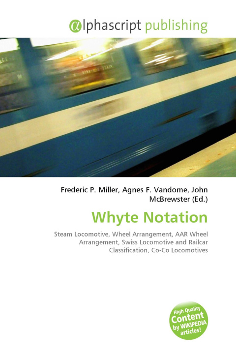 Könyv Whyte Notation Agnes F. Vandome