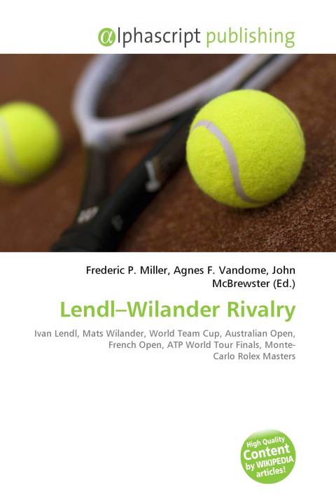 Kniha Lendl-Wilander Rivalry Agnes F. Vandome