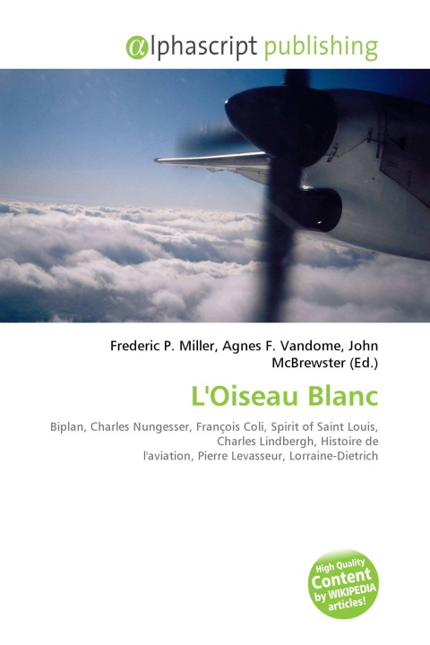 Knjiga L'Oiseau Blanc Agnes F. Vandome