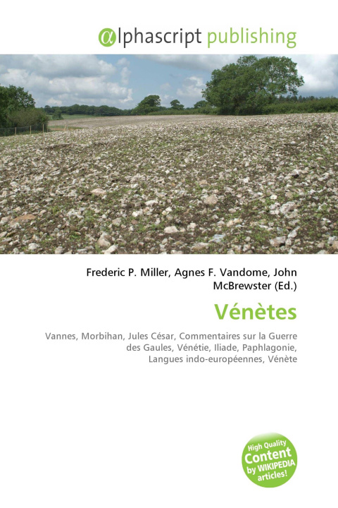 Kniha Vénètes Agnes F. Vandome