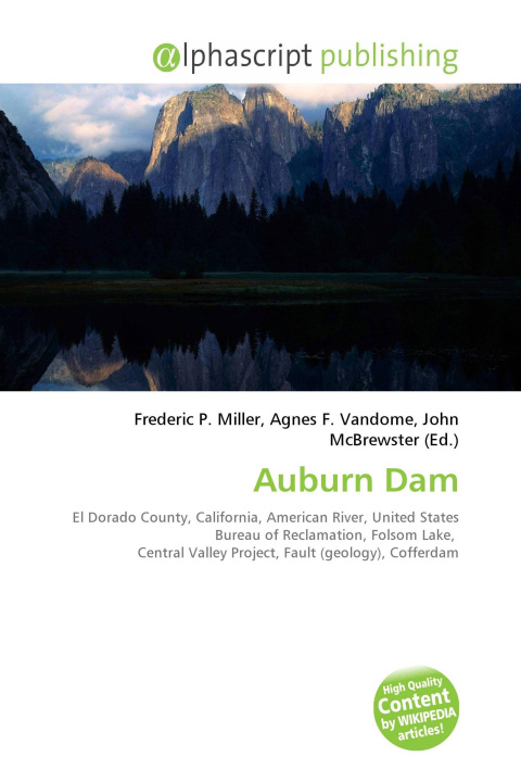 Kniha Auburn Dam Agnes F. Vandome