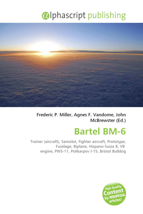 Kniha Bartel BM-6 Agnes F. Vandome