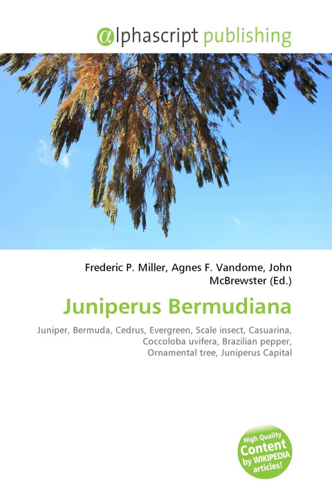 Kniha Juniperus Bermudiana Agnes F. Vandome