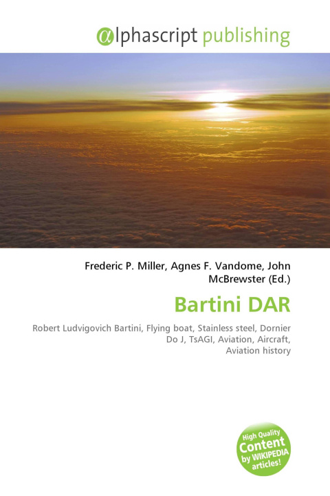 Kniha Bartini DAR Agnes F. Vandome