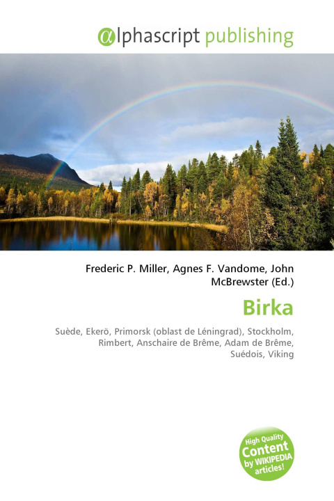 Kniha Birka Agnes F. Vandome