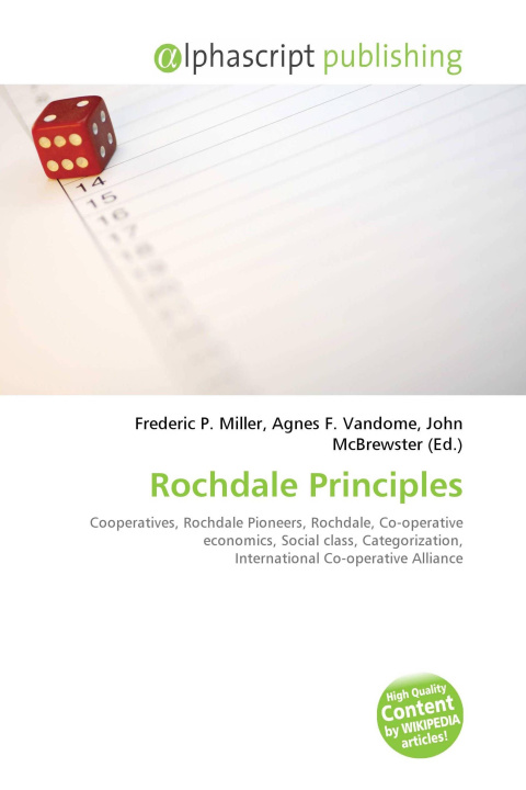 Knjiga Rochdale Principles Agnes F. Vandome