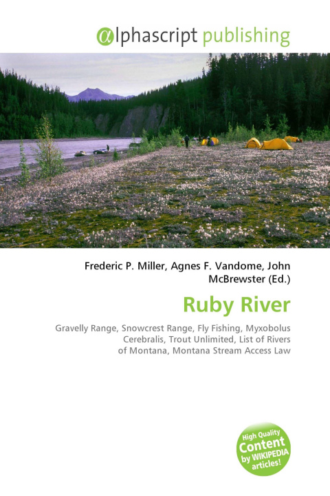 Könyv Ruby River Agnes F. Vandome