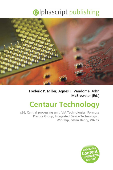 Kniha Centaur Technology Agnes F. Vandome