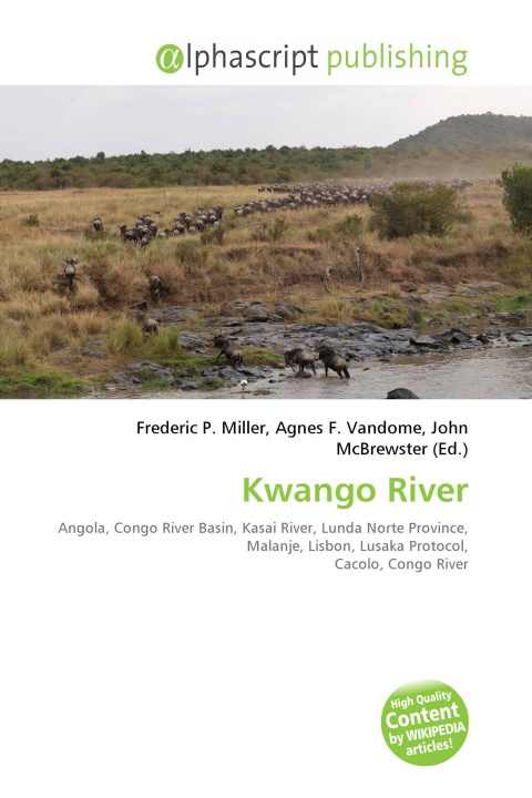 Kniha Kwango River Agnes F. Vandome