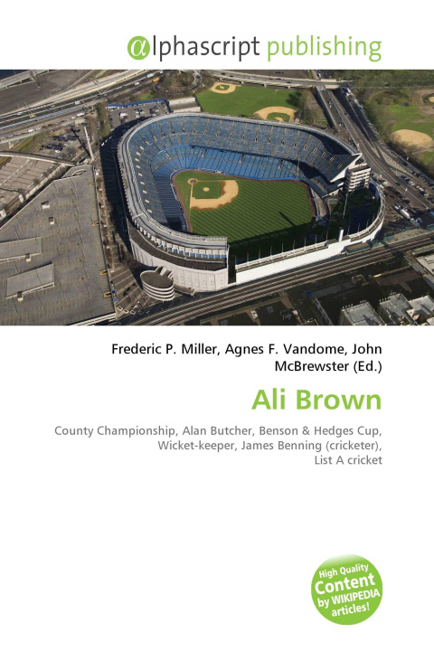 Kniha Ali Brown Agnes F. Vandome