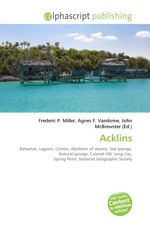 Könyv Acklins Agnes F. Vandome