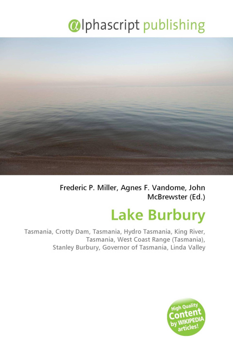 Kniha Lake Burbury Agnes F. Vandome