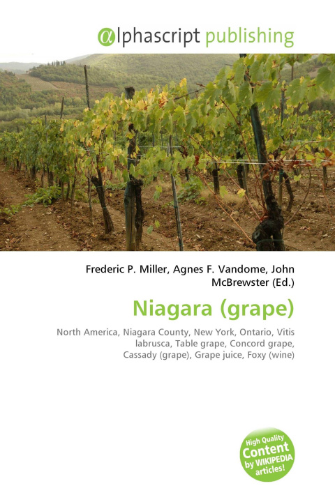 Kniha Niagara (grape) Agnes F. Vandome