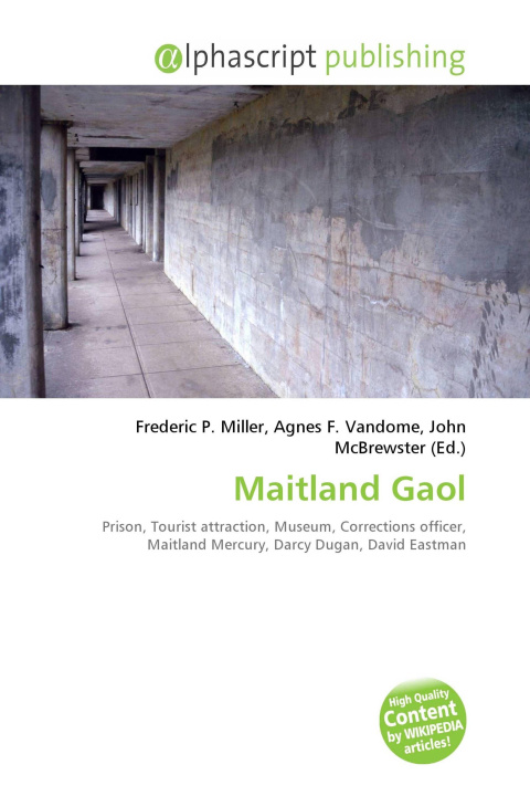Kniha Maitland Gaol Agnes F. Vandome
