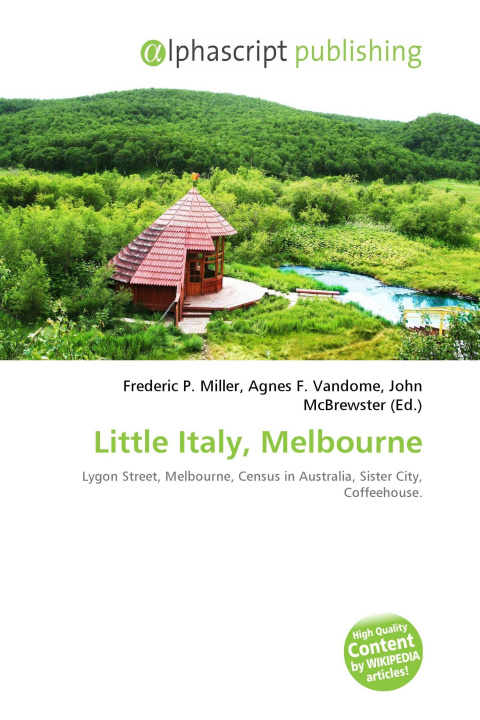 Knjiga Little Italy, Melbourne Agnes F. Vandome