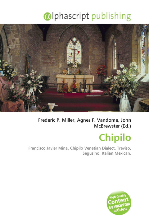 Könyv Chipilo Agnes F. Vandome
