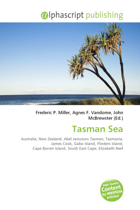 Kniha Tasman Sea Agnes F. Vandome