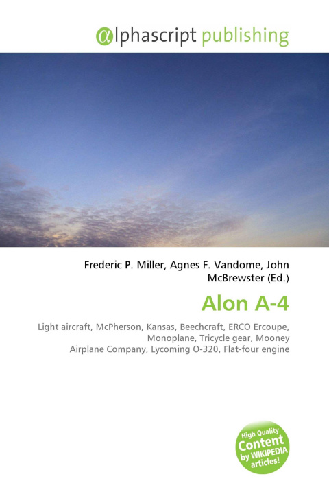 Kniha Alon A-4 Agnes F. Vandome