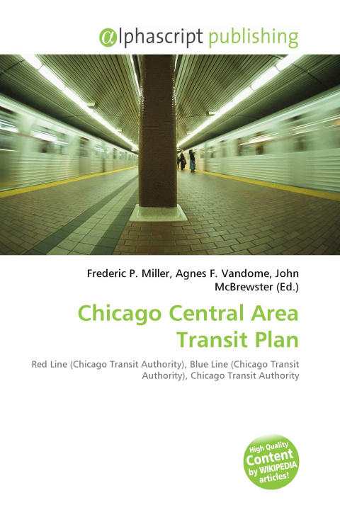 Kniha Chicago Central Area Transit Plan Agnes F. Vandome