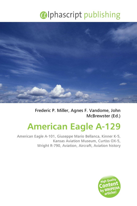 Kniha American Eagle A-129 Agnes F. Vandome