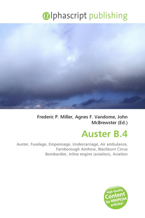 Kniha Auster B.4 Agnes F. Vandome