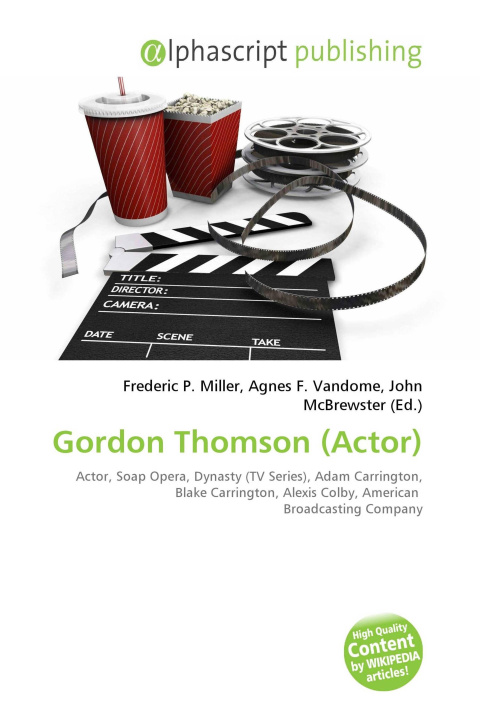 Kniha Gordon Thomson (Actor) Agnes F. Vandome