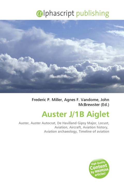 Kniha Auster J/1B Aiglet Agnes F. Vandome